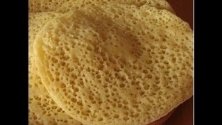 Recette de Baghrir en vidéo crêpes à milles trous [upl. by Nalda]