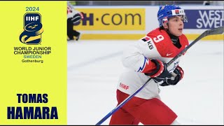 2024 WJC  Tomas Hamara Highlights [upl. by Ethben]