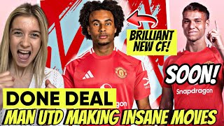 Breaking Incredible Signing Done ZIRKZEE To Man Utd HERE WE GO Official Ugarte Next [upl. by Ehsiom]