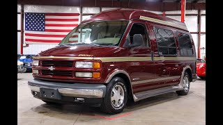 1997 Chevrolet Express Star Craft Conversion Van For Sale  Walk Around [upl. by Ethelind]