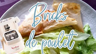 Recettes Companion — BRICKS AU POULET EPICE [upl. by Godliman60]