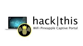 How To WiFi Pineapple Captive Portal Setup Evil Portal amp NoDogSplash [upl. by Kolva]