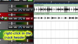 Mixcraft University Recording Modes and Lanes [upl. by Ihab]