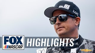 Kimi Räikkönens Cup Series debut at Watkins Glen  NASCAR ON FOX HIGHLIGHTS [upl. by Adnuahsal]