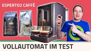 Tchibo Esperto2 Caffè  Vollautomat im Test [upl. by Kcirtemed172]