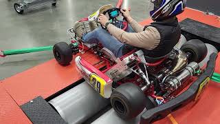 TM KZ 10C Dyno Birel art shifter kart [upl. by Annala558]