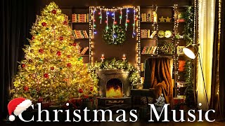 Peaceful and Relaxing Christmas Ambience ❄🎁🎄 Instrumental Christmas Music and Warm Fireplace [upl. by Airpal739]