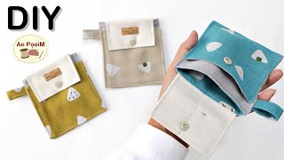 5Minute Pouch Bag Ideas Easy and Cute [upl. by Deanna]