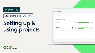 How to set up and use projects in QuickBooks Online [upl. by Carlye]