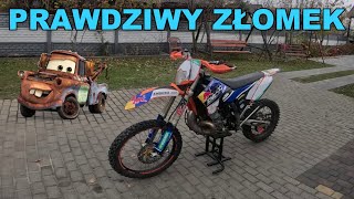 Kupiłem Enduro KTM EXC 250 2T dla SIEBIE w stanie agonalnym [upl. by Ellenig]