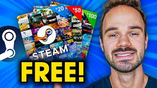 5 BEST Ways To Get Free Steam Gift Cards amp Games Working Methods [upl. by Edelsten]