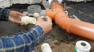 Installing Drainage Lines for Efficient Water Flow and Plumbing System Drainage System [upl. by Gainor]