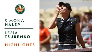 Simona Halep vs Lesia Tsurenko  Round 3 Highlights  RolandGarros 2019 [upl. by Intyrb]