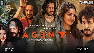 Agent 2024 Full Movie Hindi Dubbed South New Update  Akhil Akkineni  Ott Release  Latest Movie [upl. by Airet]