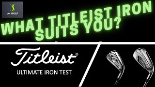 TITLEIST  T SERIES IRON REVIEW  WHAT TITLEIST IS BEST FOR YOU [upl. by Yesnil776]