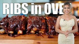 How to Cook the Perfect BBQ Ribs in the oven [upl. by Eizzik361]