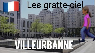 Villeurbanne Lyon FRANCE 4K walking tour [upl. by Hanauq]