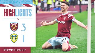 West Ham 31 Leeds United  The Hammers Comeback With A Vengeance  Premier League Highlights [upl. by Navi]