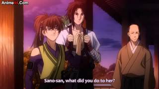 Hakuouki Sekkaroku 薄桜鬼 雪華録 Episode 3  Harada Sanosuke Eng Subs [upl. by Shutz]