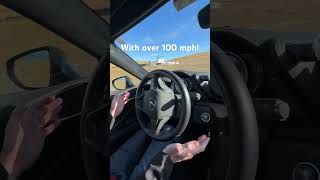 This Lexus LC 500 drives autonomous on a race track shortd  jessicarmaniac  POV [upl. by Akinirt417]