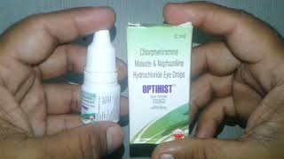 Optihist Eye Drops review in Hindi [upl. by Dayna]