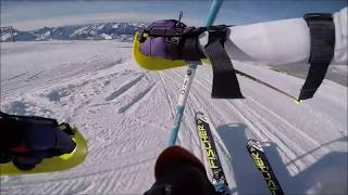 GOPRO POV Slalom  Les Deux Alpes 201716 [upl. by Aidekal]