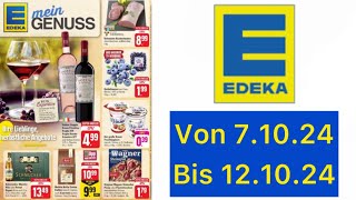 EDEKA Prospekte AngeboteAktionen Gültig von 71024 bis 121024​⁠Werbungde [upl. by Adlesirhc]