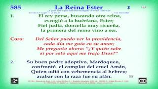 Himno 585 La Reina Ester Video pista y letra [upl. by Betsey]