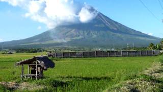 Volcano  Mt Mayon Philippines [upl. by Evelunn554]