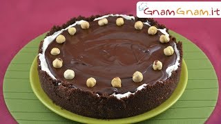 Torta FREDDA mascarpone e nutella SENZA COTTURA [upl. by Garett2]