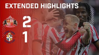 Extended Highlights  Sunderland AFC 2  1 Luton Town [upl. by Animrac]