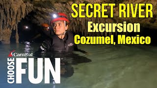 Carnival Cruise Lines Amazing Secret River in Cozumel Mexico [upl. by Aem]