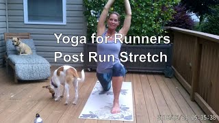 Yoga for Runners  Post Run Stretch [upl. by Elman]