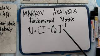 Lesson 9 MARKOV Analysis [upl. by Ahsemed]