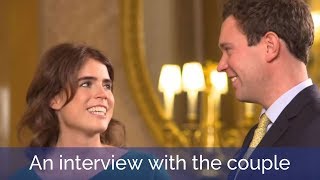 Princess Eugenie and Jack Brooksbank talk about their upcoming wedding [upl. by Rockwell669]