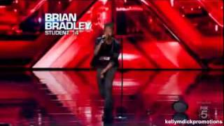 Brian Bradley Performs quotStop Looking At My Momsquot On X Factor TekniqueTheKingpincom [upl. by Brown]