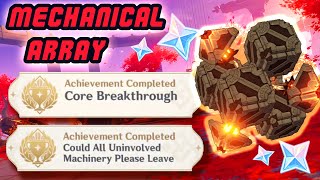 MECHANICAL ARRAY  Achievement Guide Genshin Impact [upl. by Orimar334]