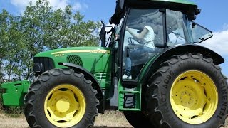 TRAKTOR JOHN DEERE 5100M Orba 2017 [upl. by Hake]