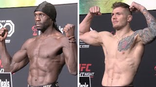 UFC Vegas 75 OFFICIAL WEIGHINS Vettori vs Cannonier [upl. by Sabine]