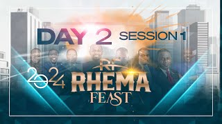 RHEMA FEAST 2024  SESSION 1amp 2  DAY 2  Rev Julian Kyula  Pst Poju Oyemade [upl. by Neellok884]