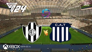 EA FC 24  Central Córdoba vs Talleres  Liga Argentina 2024  NextGen 4K60 [upl. by Idnim]