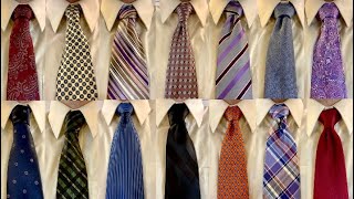 14 Classic Ties  Smallest to Largest [upl. by Jake]