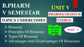 Bioassay of Histamine and Serotonin  Graded Bioassay Methods [upl. by Otrebogad]