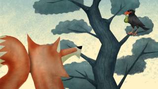 Animated Aesops Fables  Fox and Crow [upl. by Ordnasela238]