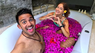 We Stayed at a 400 LUXURY Hotel in Bali 🇮🇩 [upl. by Sido]