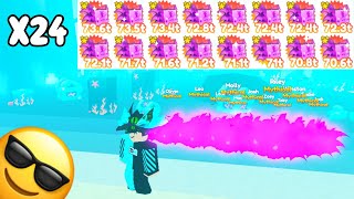 How I Got a FULL Team of Hellish Axolotls in Pet Simulator X [upl. by Nadeen]