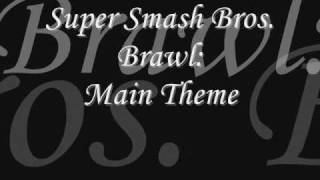 Super Smash Bros Brawl Main Theme Lyrics [upl. by Margie]