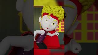 Chicky Vampiro LyaLya y la Bruja  D Billions Canciones Infantiles shorts db [upl. by Ewnihc778]