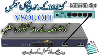 Vsol Olt configuration Epon Vsol OLT Urdu Setting [upl. by Adidnere]