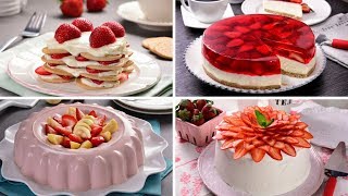 4 Recetas de Postres con Fresas de Kiwilimón [upl. by Morell]